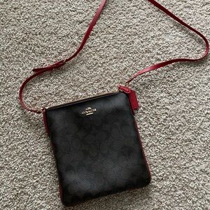 Coach cross body purse